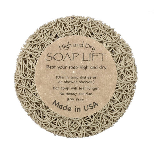 Sea Lark Round Soap Lift  - Bone