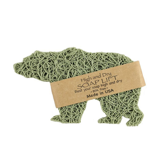 Sea Lark Bear Soap Lift  - Sage